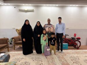 تکریم فرزند شهید یزدی با آغاز سال تحصیلی