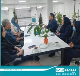 بررسی راهکارهای توسعه همکاری‌ها در نشست مشترک بیمه دی و هلال احمر استان هرمزگان