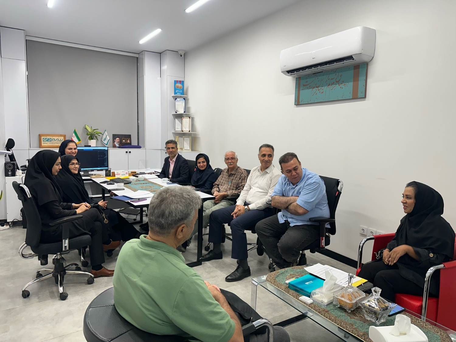 نشست کمیته نظارتی قرارداد صندوق بازنشستگی کشوری استان البرز