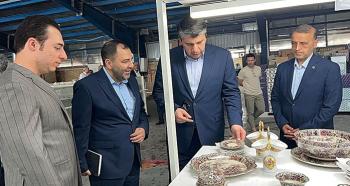 بازدید مدیران ارشد بانک توسعه صادرات ایران از شرکت کلور