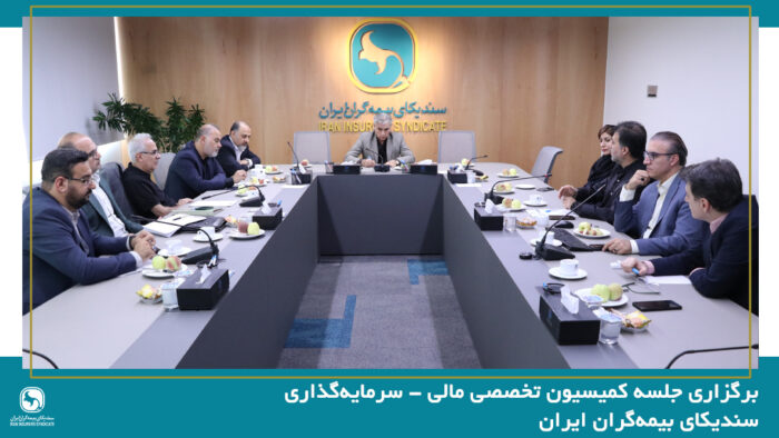 برگزاری جلسه کمیسیون تخصصی مالی-سرمایه‌گذاری سندیکای بیمه‌گران ایران