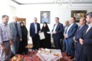 حضور رییس بنیاد شهید و امور ایثارگران کشور و معاون درمانی بیمه دی  در منزل شهید پاکپور
