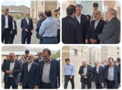 بازدید میدانی دکتر خورسندیان از روند پیشرفت پروژه ۶۰۰ واحدی غدیر در کوی کوثر اراک