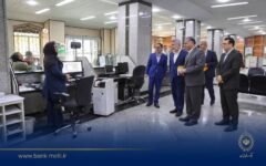بازدید قائم مقام مدیرعامل و مدیران ارشد بانک ملی ایران از شعب؛ تأکید بر ارتقای خدمت‌رسانی و تحقق اهداف بانک