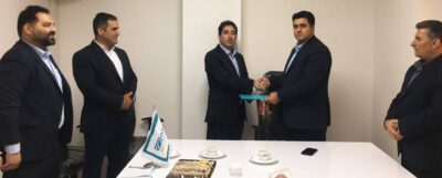 معارفه مدیر جدید شعبه گنبد کاووس بیمه دی / تأکید بر تقویت جایگاه بیمه دی در شرق استان گلستان