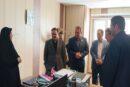 بازدید معاون حقوقی و امور مجلس سازمان تأمین اجتماعی از طرح‌های بیمه‌ای و درمانی خدابنده