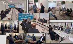 بازدید رئیس هیئت‌مدیره بیمه دی از شعبه سرپرستی گیلان
