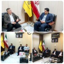 نشست هم‌اندیشی مدیر بیمه دی استان مازندران با صندوق بازنشستگان فولاد