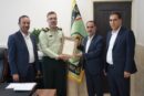 قدردانی از حافظان امنیت؛دیدار مدیران بیمه دی با فرماندهی پلیس پیشگیری تهران بزرگ