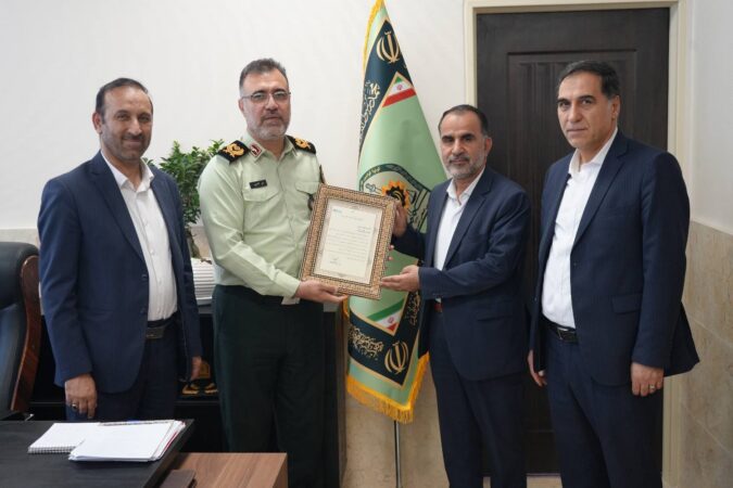قدردانی از حافظان امنیت؛دیدار مدیران بیمه دی با فرماندهی پلیس پیشگیری تهران بزرگ