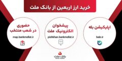 افزایش ظرفیت پذیرش مشتریان در بانک ملت برای فروش حضوری و غیرحضوری ارز اربعین