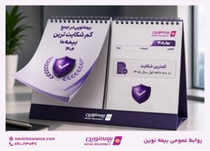بیمه نوین همچنان در جمع کم‌شکایت‌ترین شرکت‌های بیمه کشور