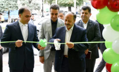 افتتاح ساختمان جدید شعبه رازی بانک قرض‌الحسنه مهر ایران در گیلان
