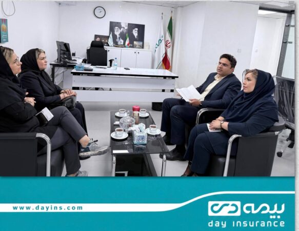 نشست هم‌اندیشی بیمه دی هرمزگان و شرکت کارگزاری رسا