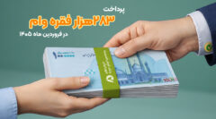 پرداخت ۲۸۳هزار فقره وام در فروردین ماه ۱۴۰۵