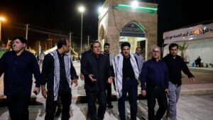 تقدیر استاندار ایلام از خدمات موکب کارکنان بانک قرض‌الحسنه مهر ایران به زائران اربعین حسینی در شهر مهران