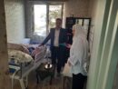 تقدیر از همسر جانباز معزز ۷۰ درصد در تهران به مناسبت روز پرستار