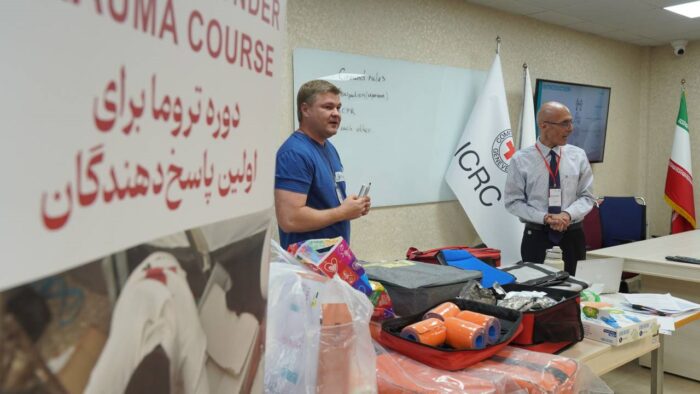 Three-day First Responder Trauma Course launched by ICRC