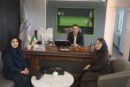 دیدار مدیر بیمه انزلی با مدیریت استان بانک قرض‌الحسنه مهر ایران با هدف توسعه همکاری‌های بیمه‌ای