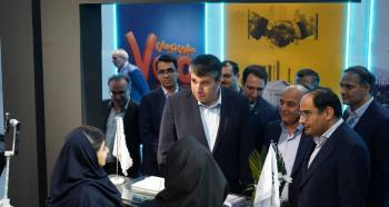 گزارش تصویری حضور بانک توسعه صادرات ایران در نخستین روز از سومین نمایشگاه پتروکم