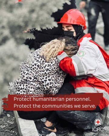 Protecting humanitarian personnel is protecting the communities we serve