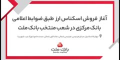 آغاز خرید و فروش ارز در شعب منتخب بانک ملت