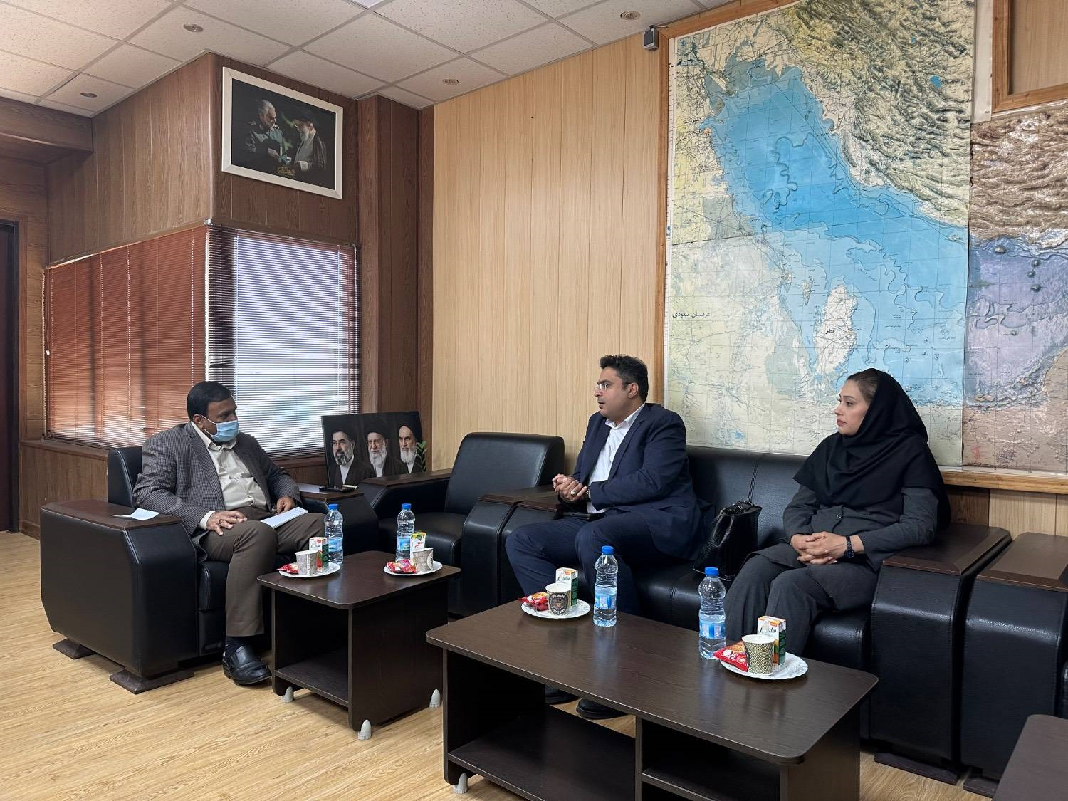 وضعیت مراکز درمانی تحت پوشش بیمه دی استان هرمزگان بررسی شد